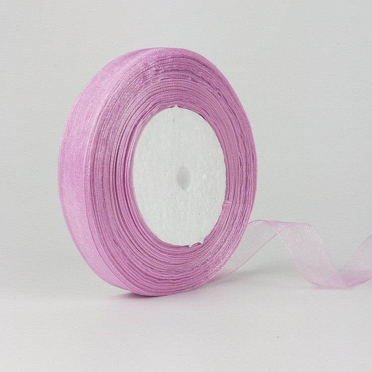 1.5cm Organza Ribbon for Decoration 45m / DIY Crafts / Bag Sewing – Polyester Organza Ribbon