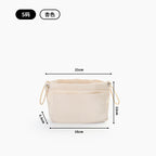 Tote Bag Organizer Insert / Satin Inner Liner Pouch | Storage Bag | Crochet Bag Inner