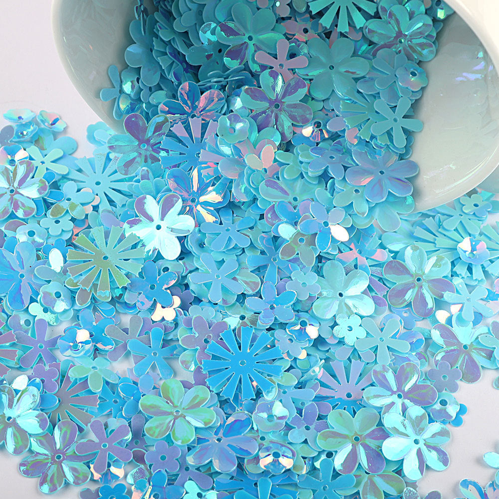 20g- Colorful Sequins for DIY Decoration | Shiny Paillettes | Labuci Bunga | Shiny Sequin | Labuci Manik Baju