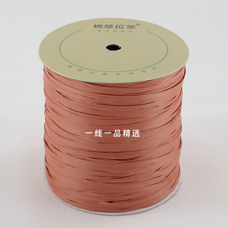 150g- Premium Raffia Paper Yarn for Crochet Bags & Summer Hats | Raffia Straw Yarn | Benang Rafia | 拉菲草绳 | Crochet Yarn