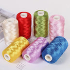 100g- Flat Ribbon Yarn 3mm | Tape Yarn | Benang Kait Nylon Riben Yarn