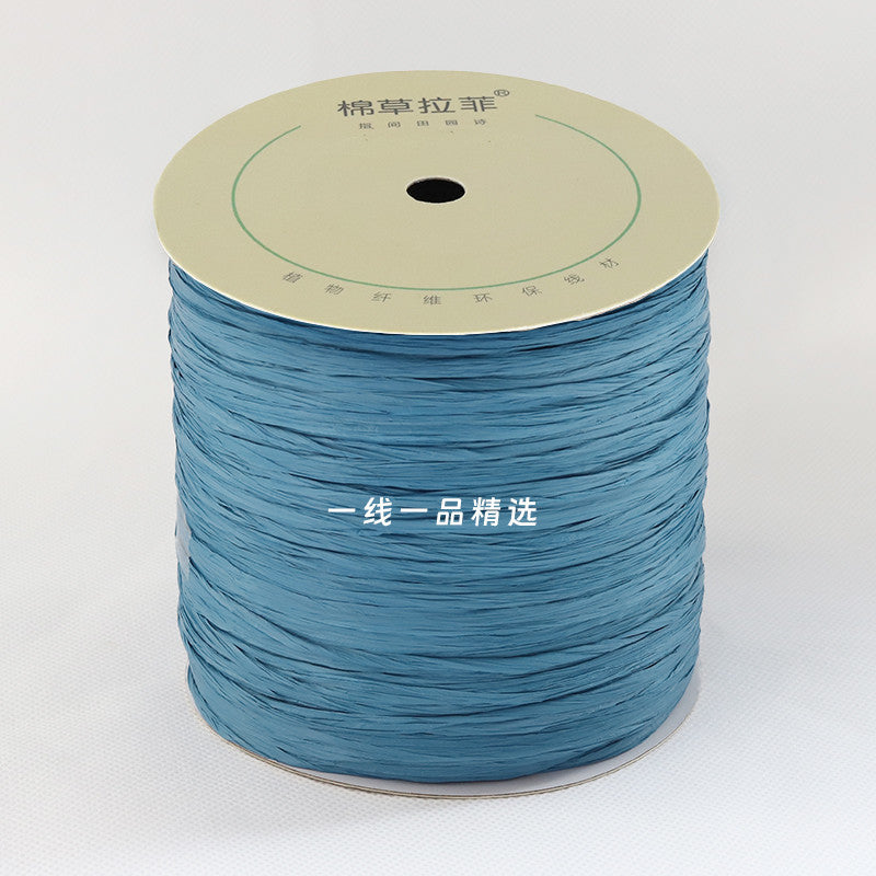 150g- Premium Raffia Paper Yarn for Crochet Bags & Summer Hats | Raffia Straw Yarn | Benang Rafia | 拉菲草绳 | Crochet Yarn