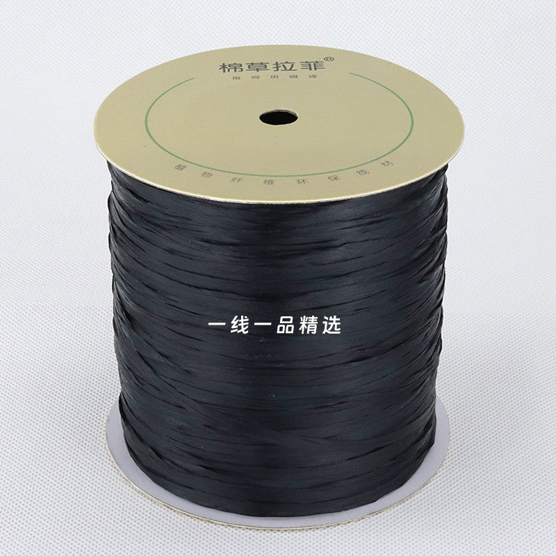 150g- Premium Raffia Paper Yarn for Crochet Bags & Summer Hats | Raffia Straw Yarn | Benang Rafia | 拉菲草绳 | Crochet Yarn
