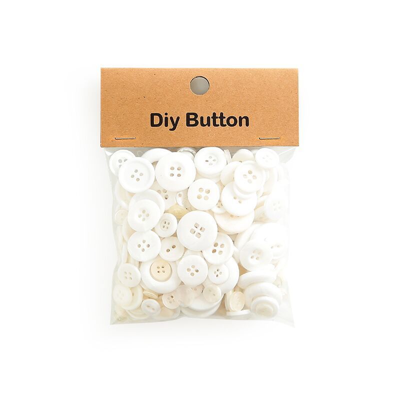 Colorful Resin Buttons Mix – Children’s DIY Craft Buttons for Handmade Projects | Butang Cantik Murah | Assorted Button