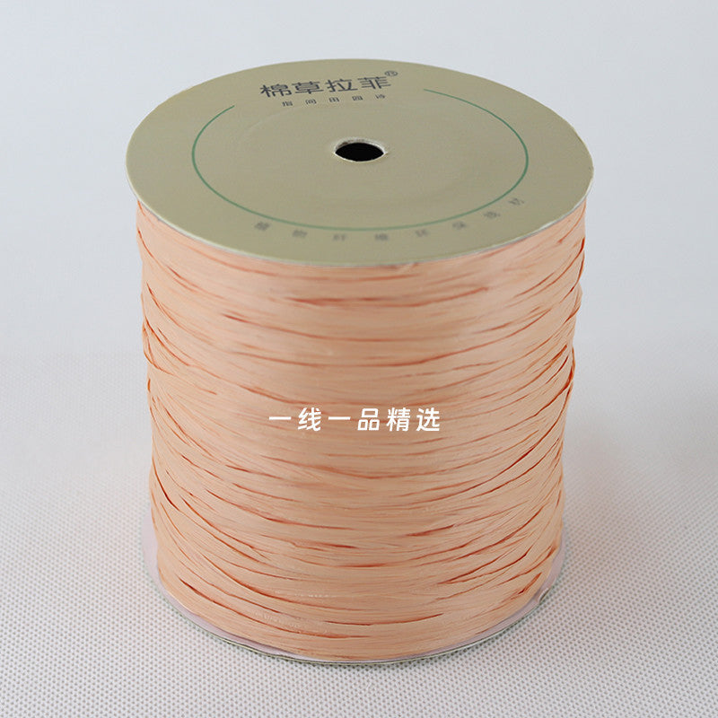 150g- Premium Raffia Paper Yarn for Crochet Bags & Summer Hats | Raffia Straw Yarn | Benang Rafia | 拉菲草绳 | Crochet Yarn