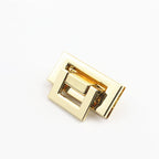 1pc Metal Turn Twist Lock | Bag Buckle Deco Closure Locks | Purse Clasps Bag Accessories