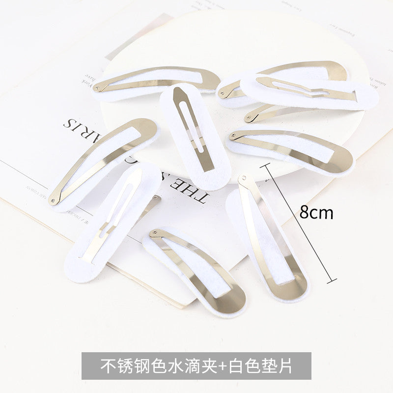 10pcs- DIY Hair Clip Base | Non-woven Fabric Pad | Hair Accessories | DIY Crochet & Sewing Accessory Base