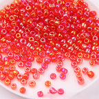 720pcs- Manik Baju | 2mm Glass Seed Beads | AB Transparent Imitation Beads | DIY Crafts & Jewelry Sewing Beads