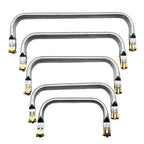 Aluminum Purse Frame Clasp – Metal Purse Closure for DIY Woven Bags & Handbags | Bag Accessories | Kiss lock for Bag