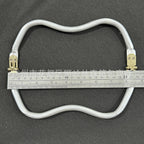 Aluminum Purse Frame Clasp – Metal Purse Closure for DIY Woven Bags & Handbags | Bag Accessories | Kiss lock for Bag