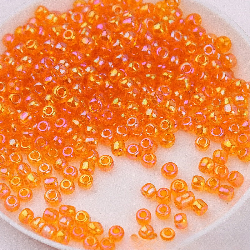 720pcs- Manik Baju | 2mm Glass Seed Beads | AB Transparent Imitation Beads | DIY Crafts & Jewelry Sewing Beads