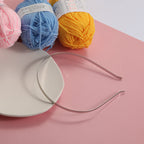 5pcs- Stainless Steel Headband Base | DIY Crochet Hair Accessory Material | Hairband Frame | Sepit Cekak Rambut Besi