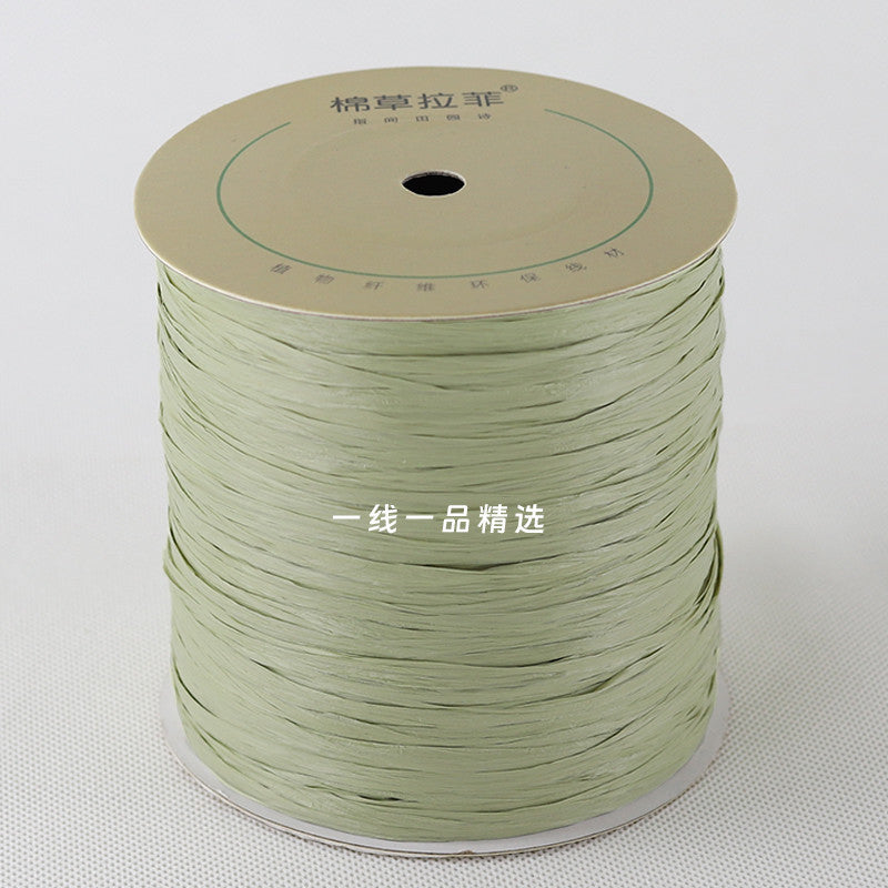 150g- Premium Raffia Paper Yarn for Crochet Bags & Summer Hats | Raffia Straw Yarn | Benang Rafia | 拉菲草绳 | Crochet Yarn