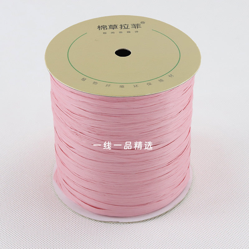 150g- Premium Raffia Paper Yarn for Crochet Bags & Summer Hats | Raffia Straw Yarn | Benang Rafia | 拉菲草绳 | Crochet Yarn