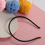 5pcs- Stainless Steel Headband Base | DIY Crochet Hair Accessory Material | Hairband Frame | Sepit Cekak Rambut Besi