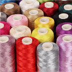 100g- Flat Ribbon Yarn 3mm | Tape Yarn | Benang Kait Nylon Riben Yarn