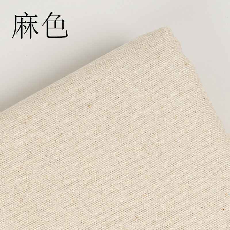 28cm Cotton-Linen Embroidery Cloth – Solid Color Fabric for Hand Stitching & Needlework | Craft Sewing Embroidery Linen