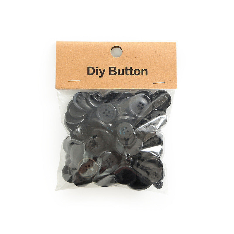 Colorful Resin Buttons Mix – Children’s DIY Craft Buttons for Handmade Projects | Butang Cantik Murah | Assorted Button