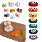 10pcs- DIY Hair Clip Base | Non-woven Fabric Pad | Hair Accessories | DIY Crochet & Sewing Accessory Base