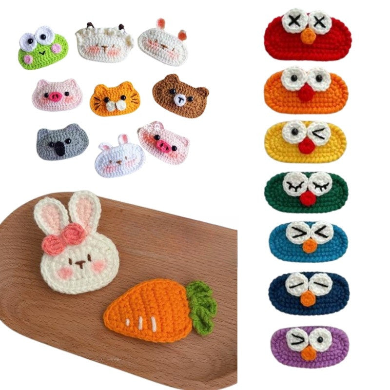 10pcs- DIY Hair Clip Base | Non-woven Fabric Pad | Hair Accessories | DIY Crochet & Sewing Accessory Base