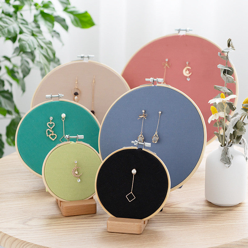 28cm Cotton-Linen Embroidery Cloth – Solid Color Fabric for Hand Stitching & Needlework | Craft Sewing Embroidery Linen
