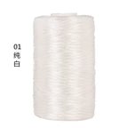 100g- Flat Ribbon Yarn 3mm | Tape Yarn | Benang Kait Nylon Riben Yarn