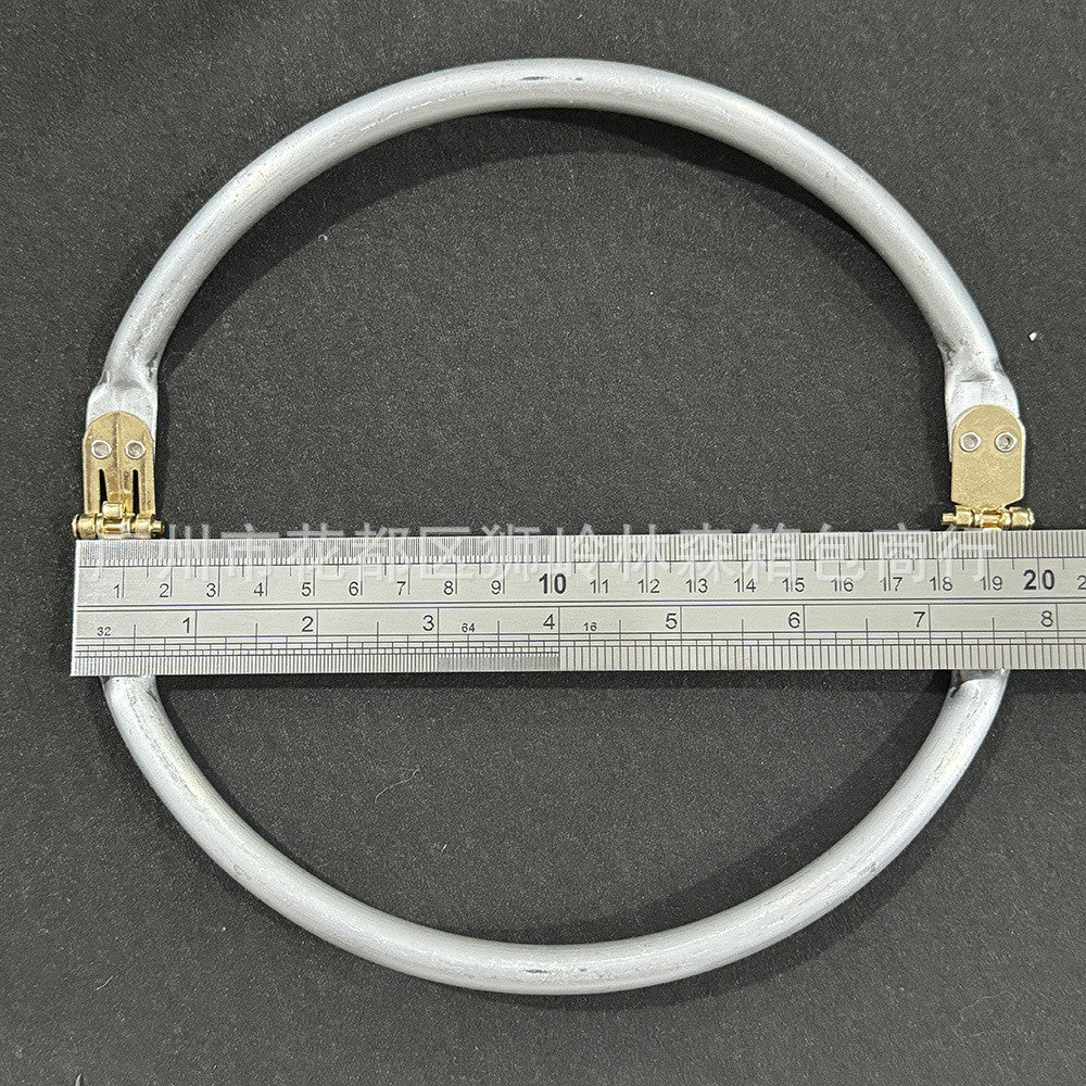 Aluminum Purse Frame Clasp – Metal Purse Closure for DIY Woven Bags & Handbags | Bag Accessories | Kiss lock for Bag
