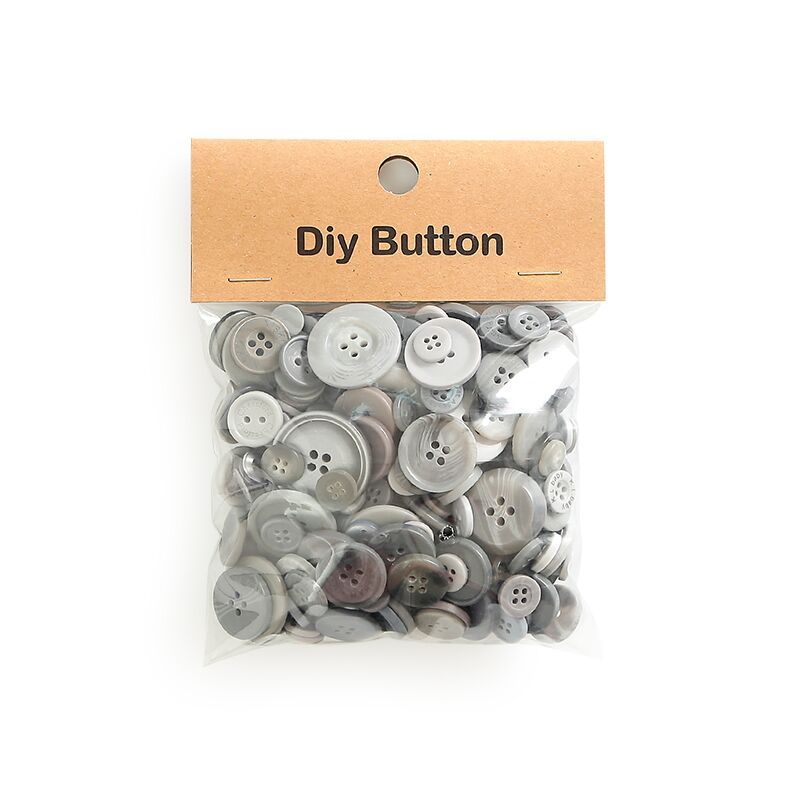 Colorful Resin Buttons Mix – Children’s DIY Craft Buttons for Handmade Projects | Butang Cantik Murah | Assorted Button