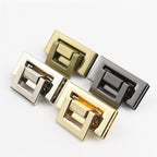 1pc Metal Turn Twist Lock | Bag Buckle Deco Closure Locks | Purse Clasps Bag Accessories