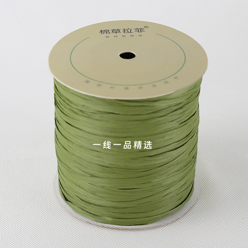 150g- Premium Raffia Paper Yarn for Crochet Bags & Summer Hats | Raffia Straw Yarn | Benang Rafia | 拉菲草绳 | Crochet Yarn