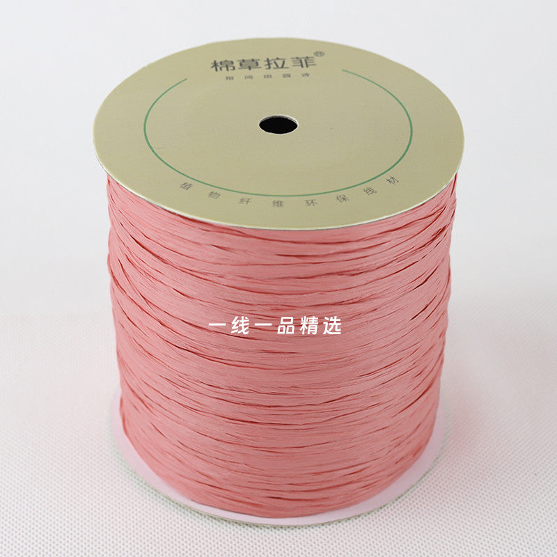 150g- Premium Raffia Paper Yarn for Crochet Bags & Summer Hats | Raffia Straw Yarn | Benang Rafia | 拉菲草绳 | Crochet Yarn