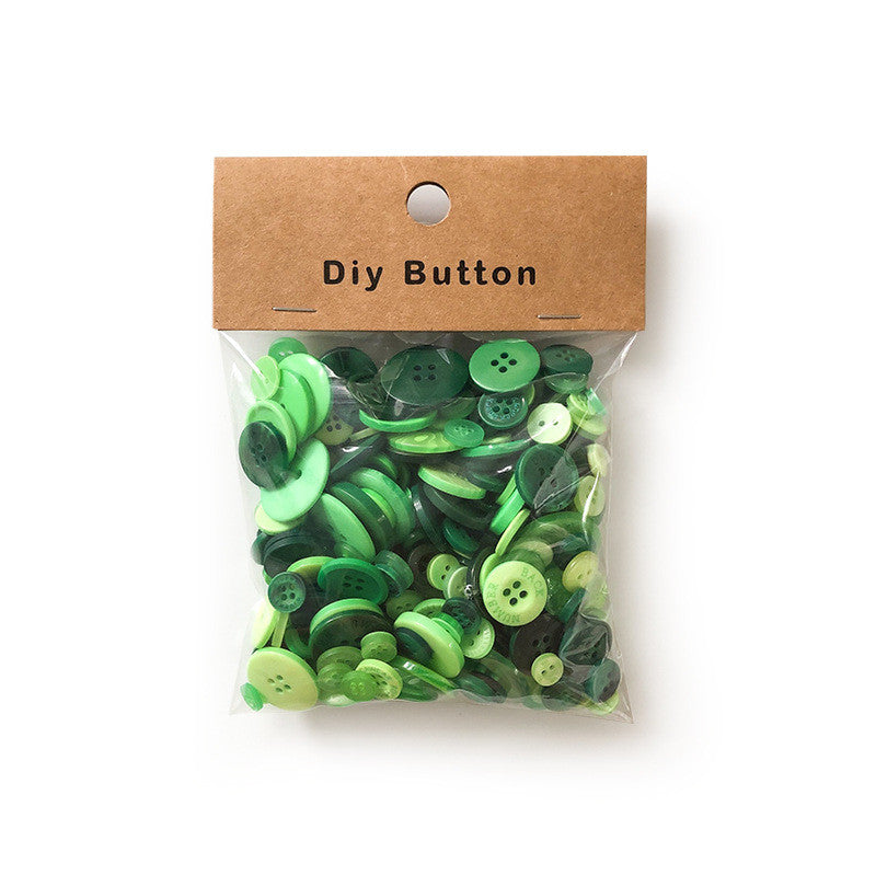 Colorful Resin Buttons Mix – Children’s DIY Craft Buttons for Handmade Projects | Butang Cantik Murah | Assorted Button