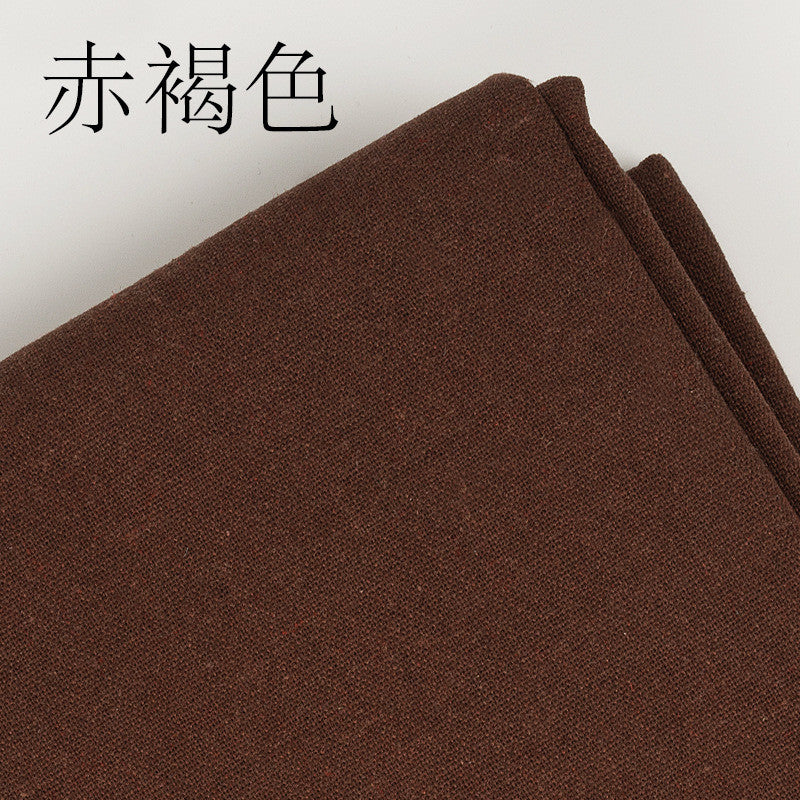28cm Cotton-Linen Embroidery Cloth – Solid Color Fabric for Hand Stitching & Needlework | Craft Sewing Embroidery Linen