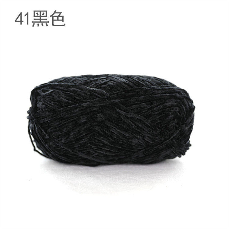 40g- Chenille Crochet Yarn 2mm | Crochet Knitting Yarn | Soft Velvet Yarn for Amigurumi Dolls 雪尼尔毛线