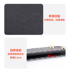 20x8cm Tapak Beg Kulit PU (44 Lubang) - Bahan DIY Kraf Tangan - PU Leather Bag Base - 20x8cm Rectangle