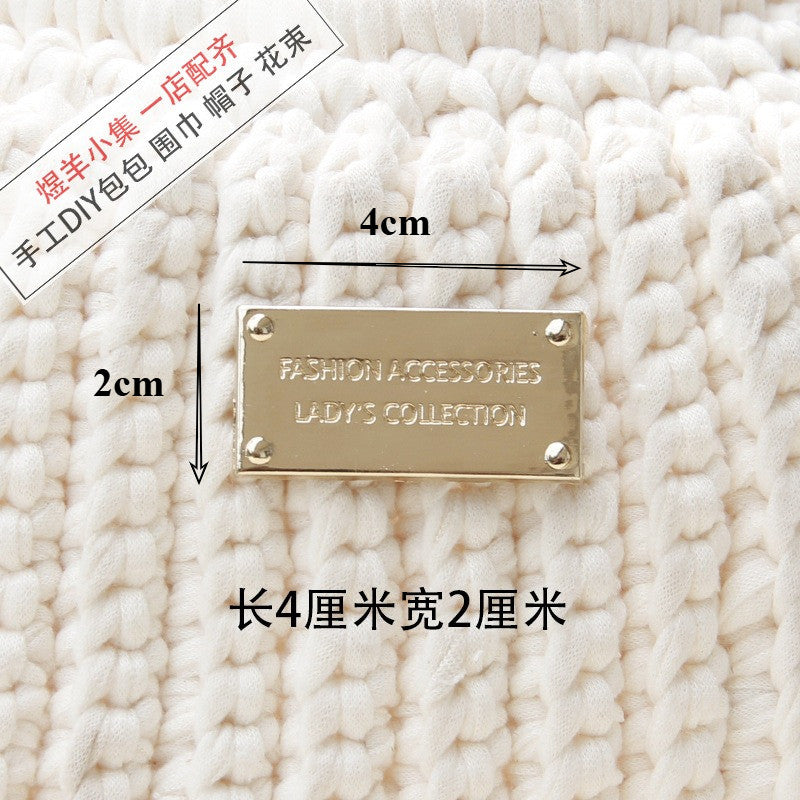 Metal Bag Accessories | Aksesori Beg Hiasan | DIY Crochet Bag Charm| Pendant | Bag Ornament