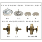 Magnetic Button with Double Cap Metal Magnetic Clasp Rivet Fastener for Handbag Purse Wallet | Butang Magnet Dua Sisi