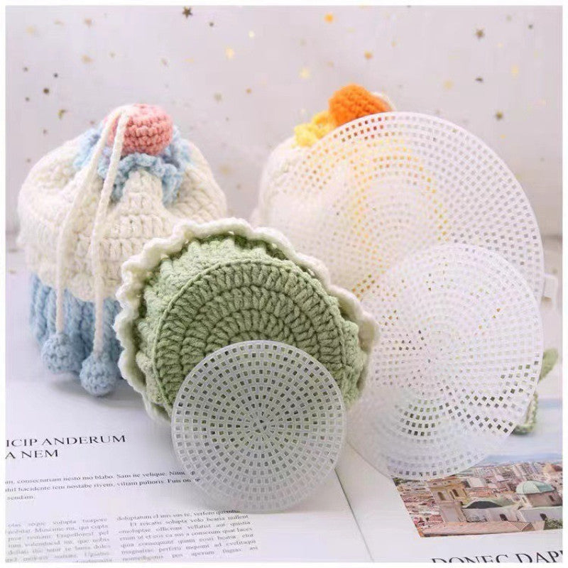 Plastic Grid/ Bag Mesh/ Plastic Coaster Mesh/ Canvas Mesh/ Benang Kait Beg/ Jaring Plastik/ Canvas Mesh Sheet / 包包网格片