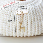 Metal Bag Accessories | Aksesori Beg Hiasan | DIY Crochet Bag Charm| Pendant | Bag Ornament
