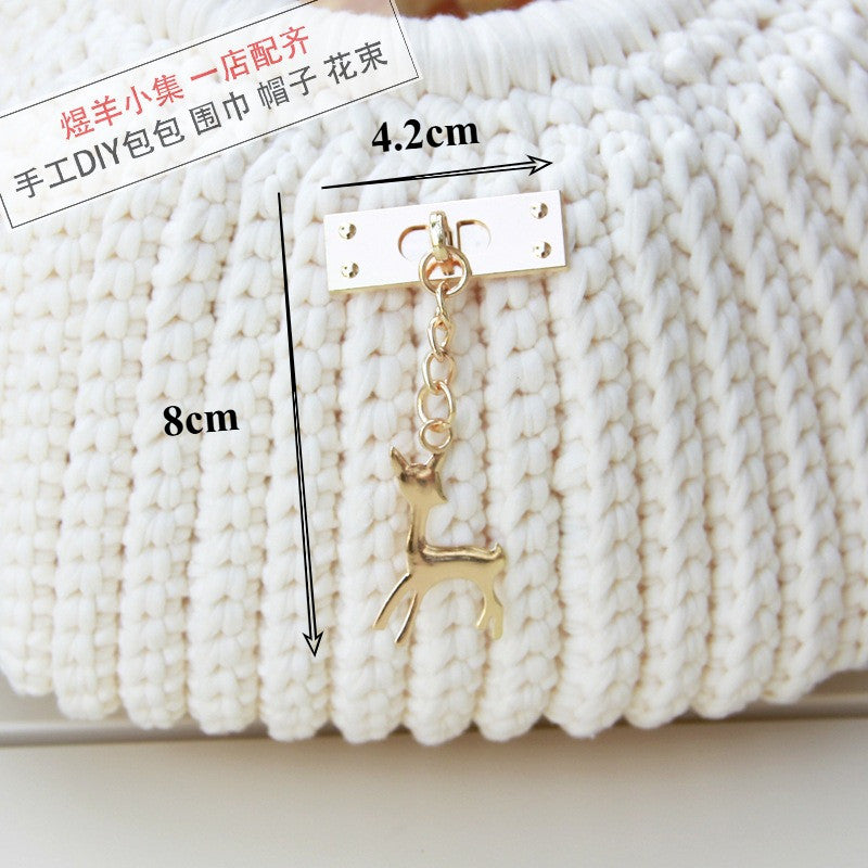 Metal Bag Accessories | Aksesori Beg Hiasan | DIY Crochet Bag Charm| Pendant | Bag Ornament