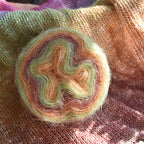 50g Gradient Mohair Yarn | Silk Blend Fine Mohair for Hand Knitting & Crochet | Benang Kait