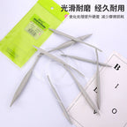 40cm- Circular Knitting Needles Aluminum Metal Round Needles for Knitting Sweaters Scarves Hats | Jarum Kait