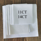 11CT / 14CT Aida Cloth Plain Cross Stitch Fabric | Embroidery Fabric | White Cloth | Kain Silang Pangkah