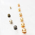 10pcs- Mushroom Head Rivet Stud Screwback Button | Monk Head Nipple Head Round Ball Screw Stud Leather Craft Accessories
