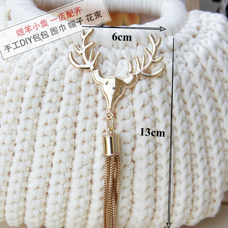 Metal Bag Accessories | Aksesori Beg Hiasan | DIY Crochet Bag Charm| Pendant | Bag Ornament
