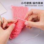 40cm- Circular Knitting Needles Aluminum Metal Round Needles for Knitting Sweaters Scarves Hats | Jarum Kait