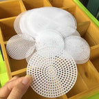 Plastic Grid/ Bag Mesh/ Plastic Coaster Mesh/ Canvas Mesh/ Benang Kait Beg/ Jaring Plastik/ Canvas Mesh Sheet / 包包网格片