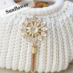 Metal Bag Accessories | Aksesori Beg Hiasan | DIY Crochet Bag Charm| Pendant | Bag Ornament