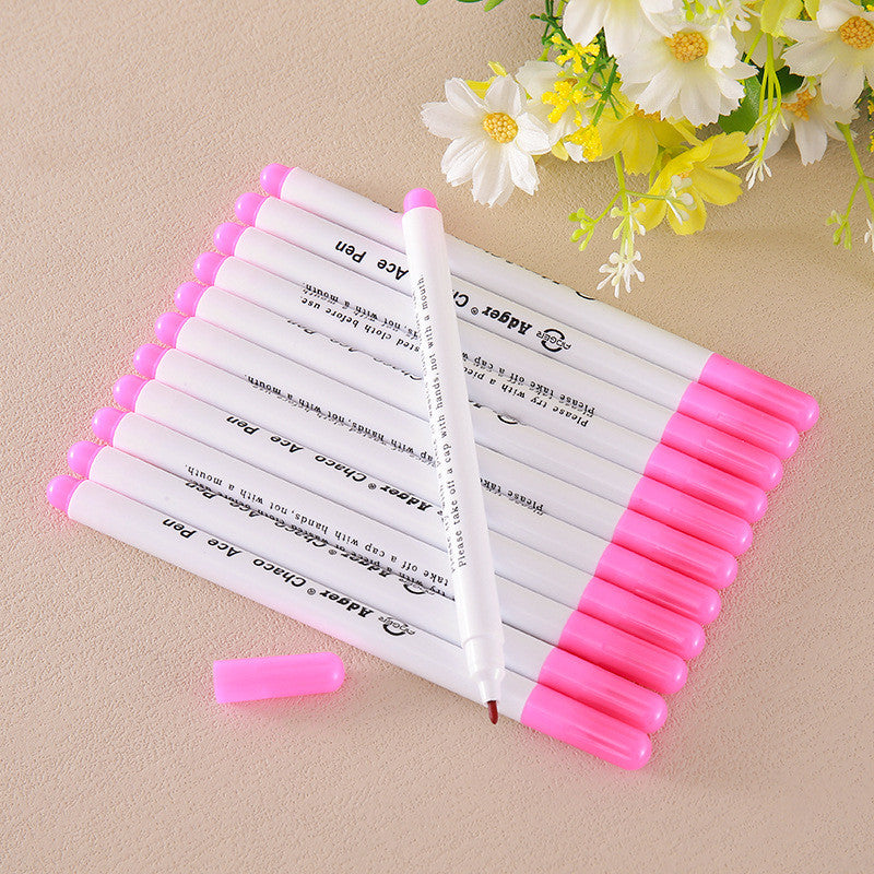 Cross Stitch Marking Pen - Water Soluble Pen | Fabric Marker | Embroidery Marking | Water Erasable