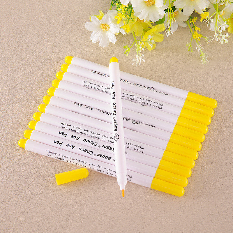 Cross Stitch Marking Pen - Water Soluble Pen | Fabric Marker | Embroidery Marking | Water Erasable